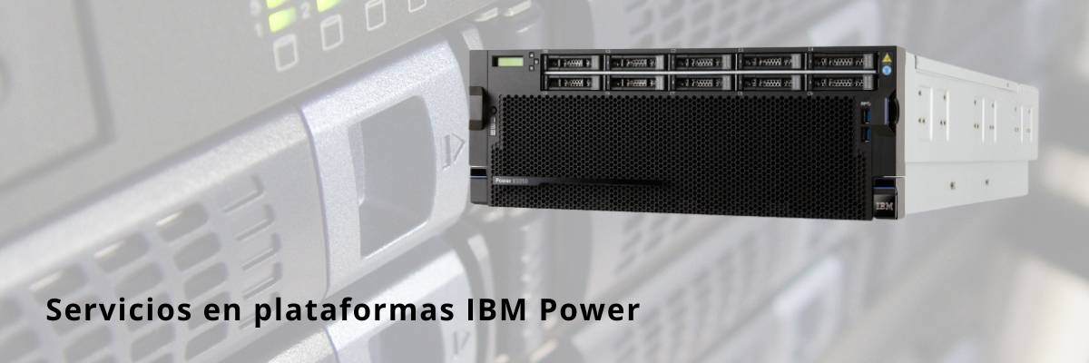 Servicios en plataformas IBM Power